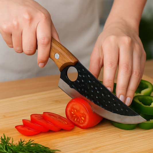 Couteau de Chef Cuisinier Bois